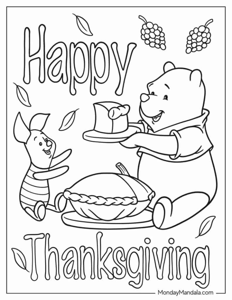 67 thanksgiving coloring pages (free pdf printables)